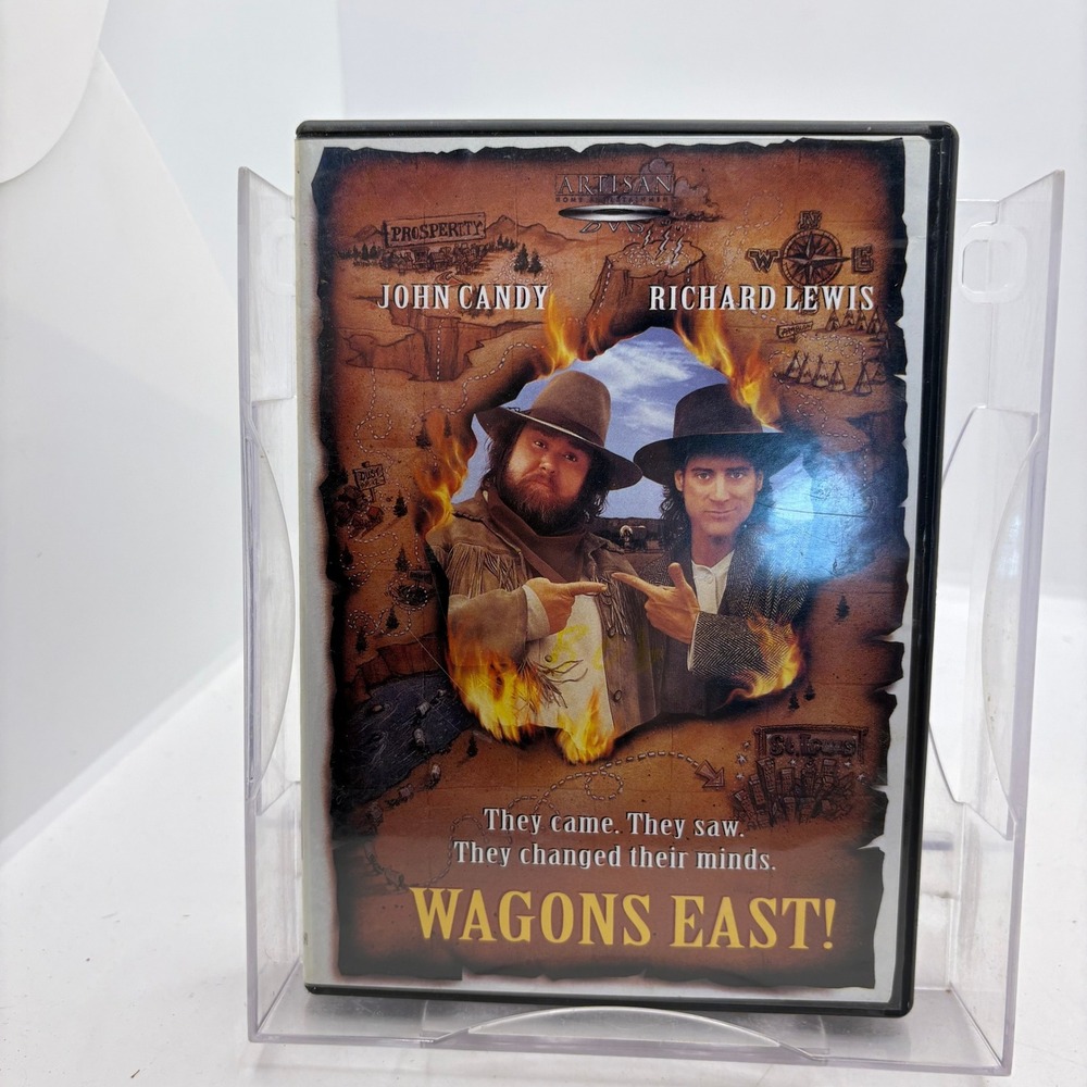 Wagons East DVD John Candy Richard Lewis Western Comedy Movie 1994 Artisan 12547